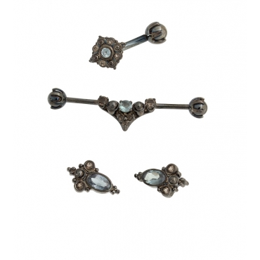 Alexandrite & Black Rhodium