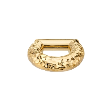 Hammered Snap Ring RING-096