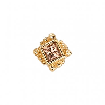 Beaded Princess Bezel 0525