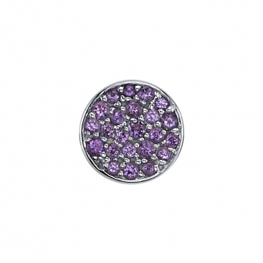 Assorted Gem Micro Pave Disc 0528-700