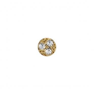 Pave Circle - 4mm 0290-400