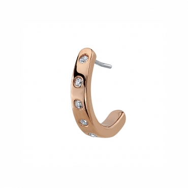 Contour Cuff with Gems 0113