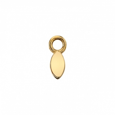 Flat Marquise Charm 03-1782