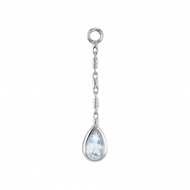 Miranda chain with pear bezel 03-2019