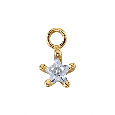 Star Point Prong Charm 03-0283