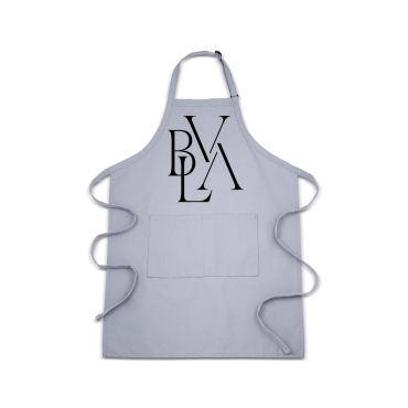 Monogram Apron - Grey APPAREL-012