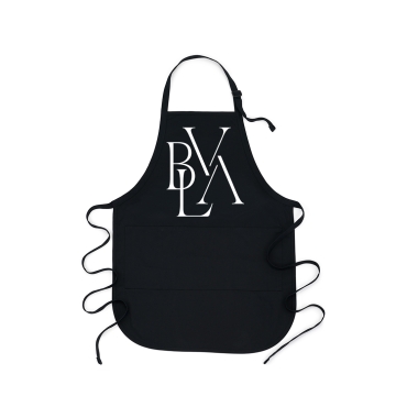 Monogram Apron - Black APPAREL-011