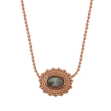 Afghan Oval Neckalce 93-1582