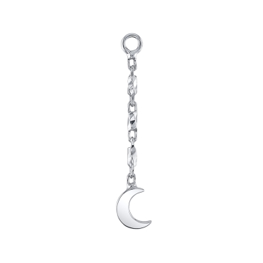 MOON CHARM WITH LAGO CHAIN 03-2004-0091-500