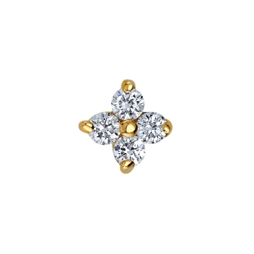 Quad Prong Cluster 4mm
