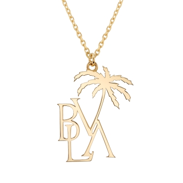 NIKI PALM TREE MONOGRAM 93-3822