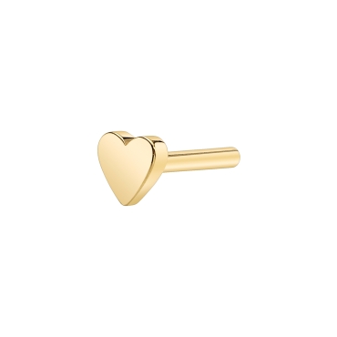 FLAT HEART LABRET POST 06-0002