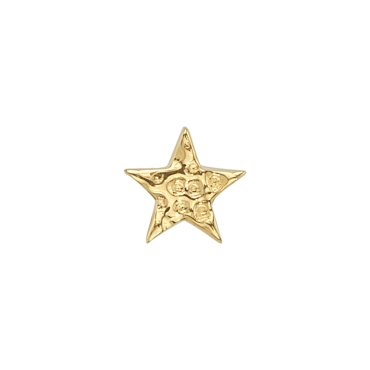 3MM HAMMERED STAR 0005-H