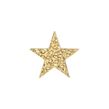 6MM HAMMERED STAR 0007-600-H
