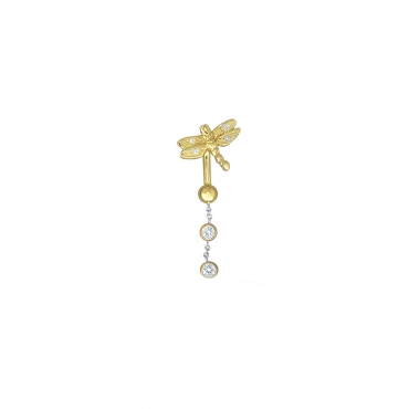 Golden Dragonfly Dangle 20-0028