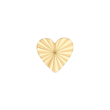 DIAMOND CUT HEART 6MM 3471-600