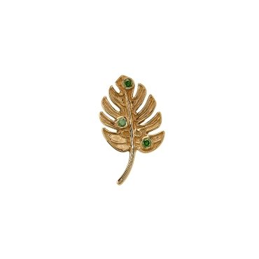 LEFT MONSTERA WITH GEMS 2041-L