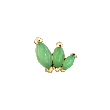 LEFT CABOCHON FRENCH KISS 9X7MM 1871-900