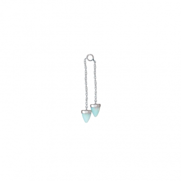 Double Bullet Chain Charm 03-1774