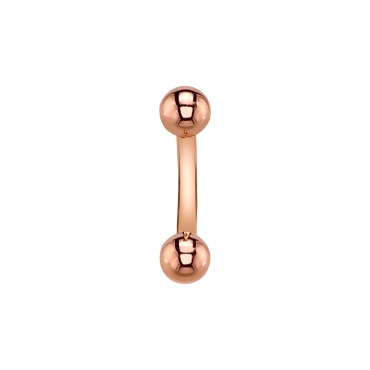 Curved Barbell 40- Gauge/ID